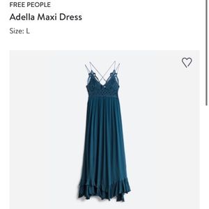 Free People Adella Maxi Slipdress